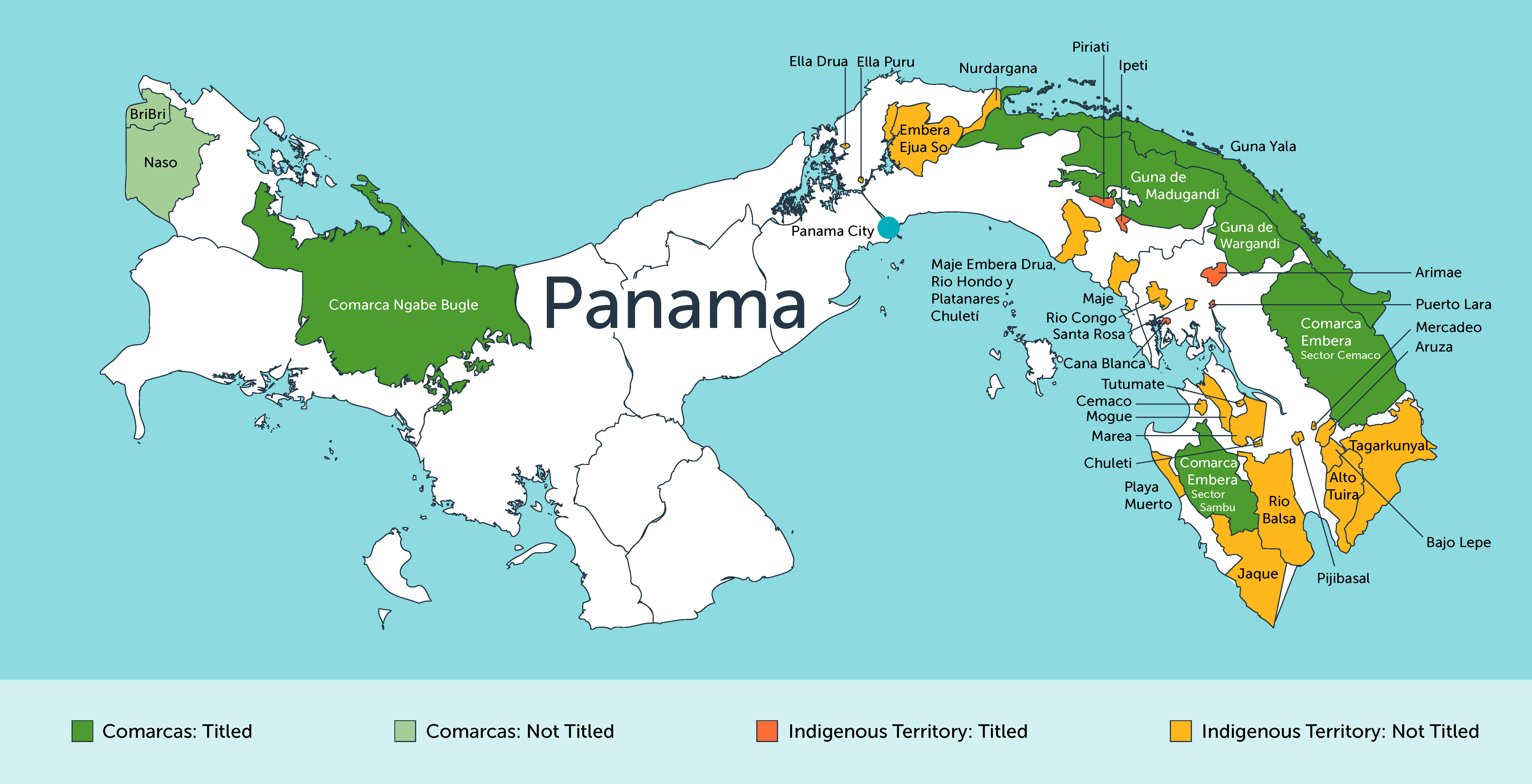 Panama On World Map Location